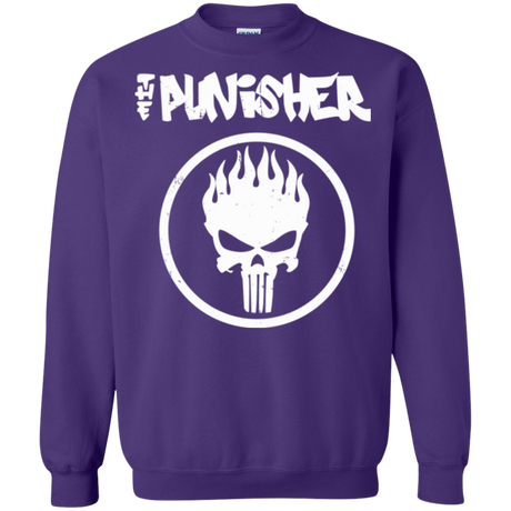 Sweatshirts Purple / Small The Punisher Crewneck Sweatshirt