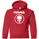 Sweatshirts Red / YS The Punisher Youth Hoodie