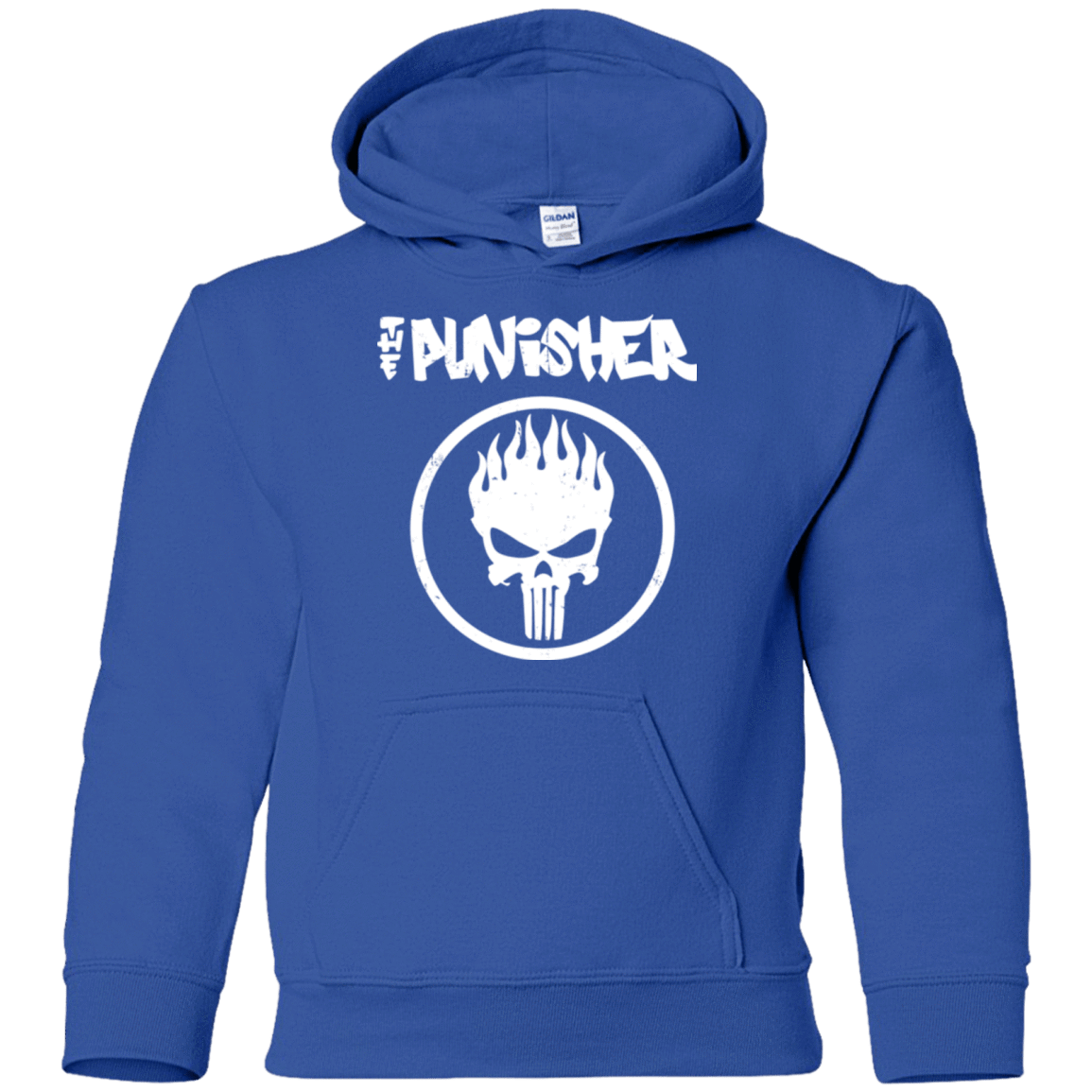 Sweatshirts Royal / YS The Punisher Youth Hoodie