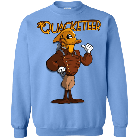 Sweatshirts Carolina Blue / Small The Quacketeer Crewneck Sweatshirt