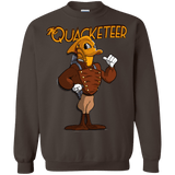 Sweatshirts Dark Chocolate / Small The Quacketeer Crewneck Sweatshirt