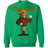 Sweatshirts Irish Green / Small The Quacketeer Crewneck Sweatshirt