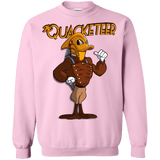 Sweatshirts Light Pink / Small The Quacketeer Crewneck Sweatshirt