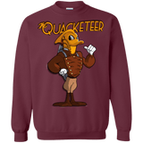 Sweatshirts Maroon / Small The Quacketeer Crewneck Sweatshirt