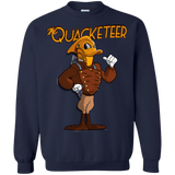Sweatshirts Navy / Small The Quacketeer Crewneck Sweatshirt