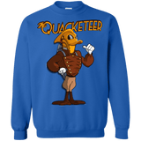 Sweatshirts Royal / Small The Quacketeer Crewneck Sweatshirt