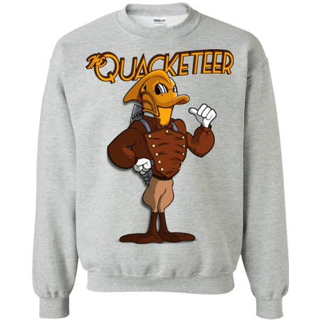 Sweatshirts Sport Grey / Small The Quacketeer Crewneck Sweatshirt