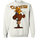 Sweatshirts White / Small The Quacketeer Crewneck Sweatshirt