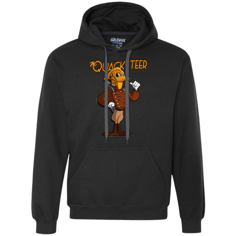 Sweatshirts Black / Small The Quacketeer Premium Fleece Hoodie