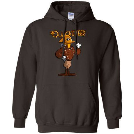 Sweatshirts Dark Chocolate / Small The Quacketeer Pullover Hoodie