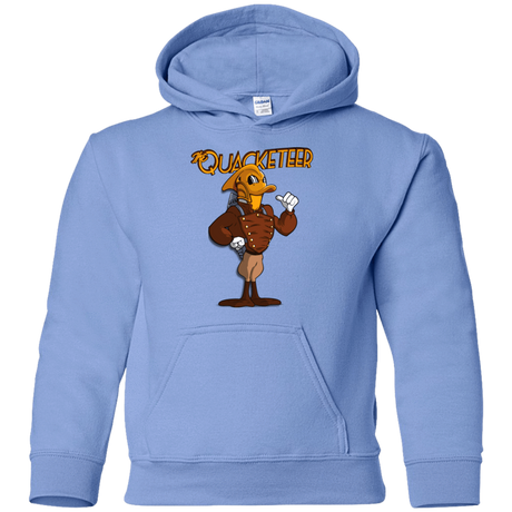 Sweatshirts Carolina Blue / YS The Quacketeer Youth Hoodie