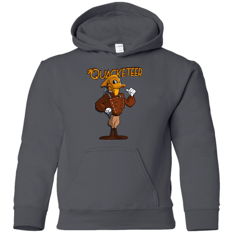 Sweatshirts Charcoal / YS The Quacketeer Youth Hoodie