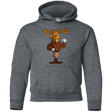 Sweatshirts Dark Heather / YS The Quacketeer Youth Hoodie