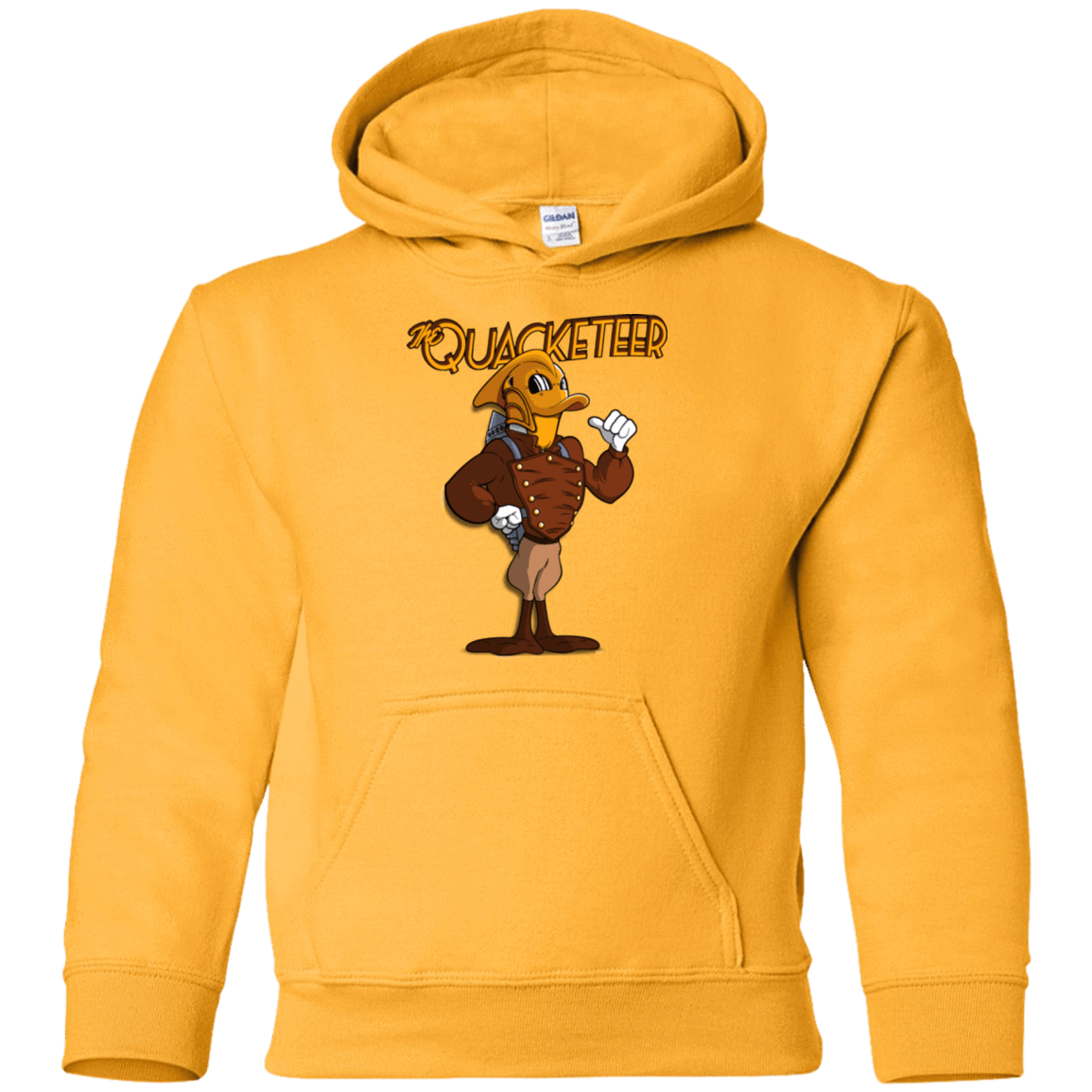 Sweatshirts Gold / YS The Quacketeer Youth Hoodie