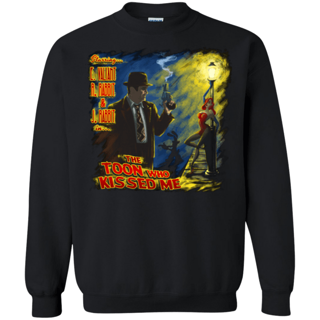 Sweatshirts Black / Small The Rabbit Who Kissed Me Crewneck Sweatshirt