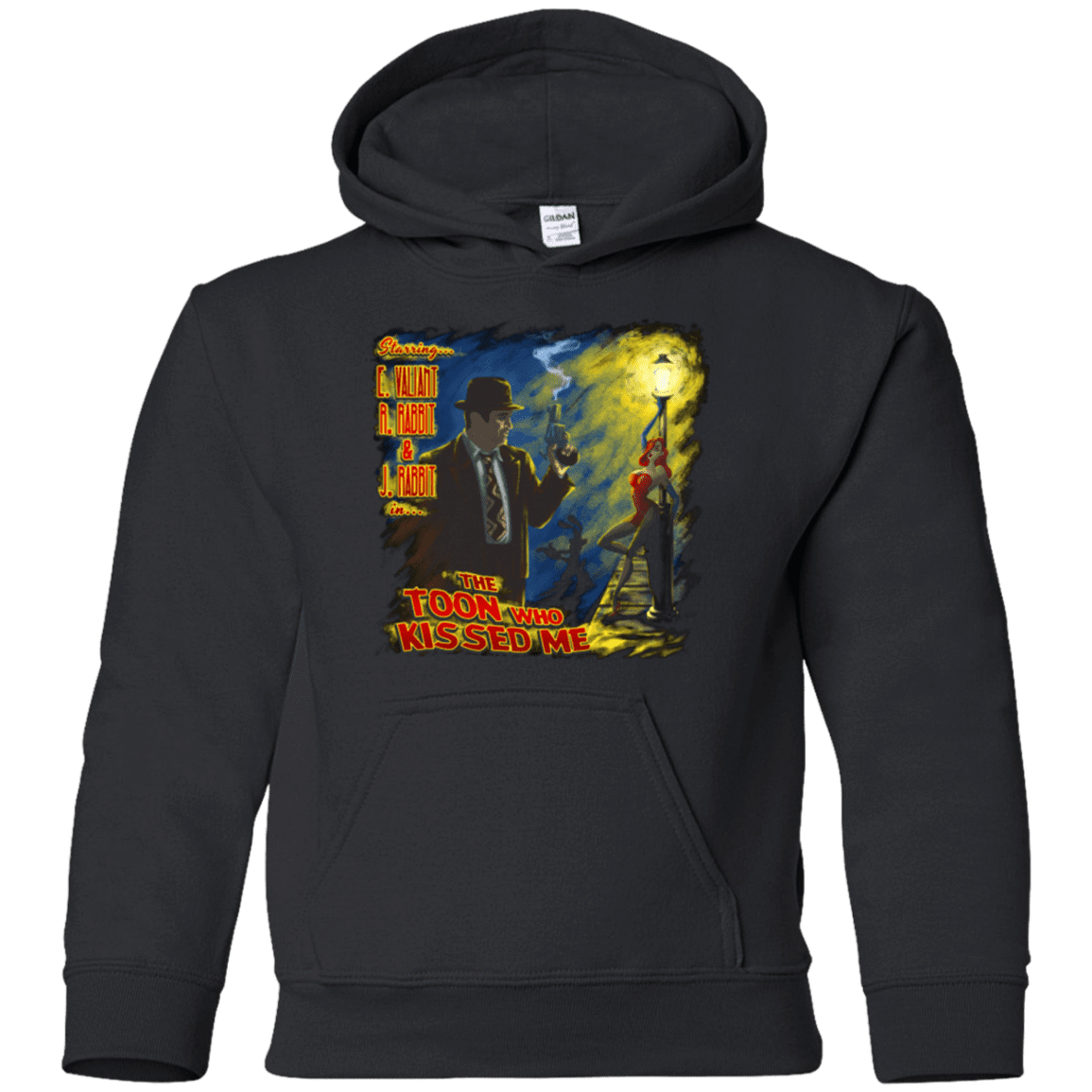 Sweatshirts Black / YS The Rabbit Who Kissed Me Youth Hoodie