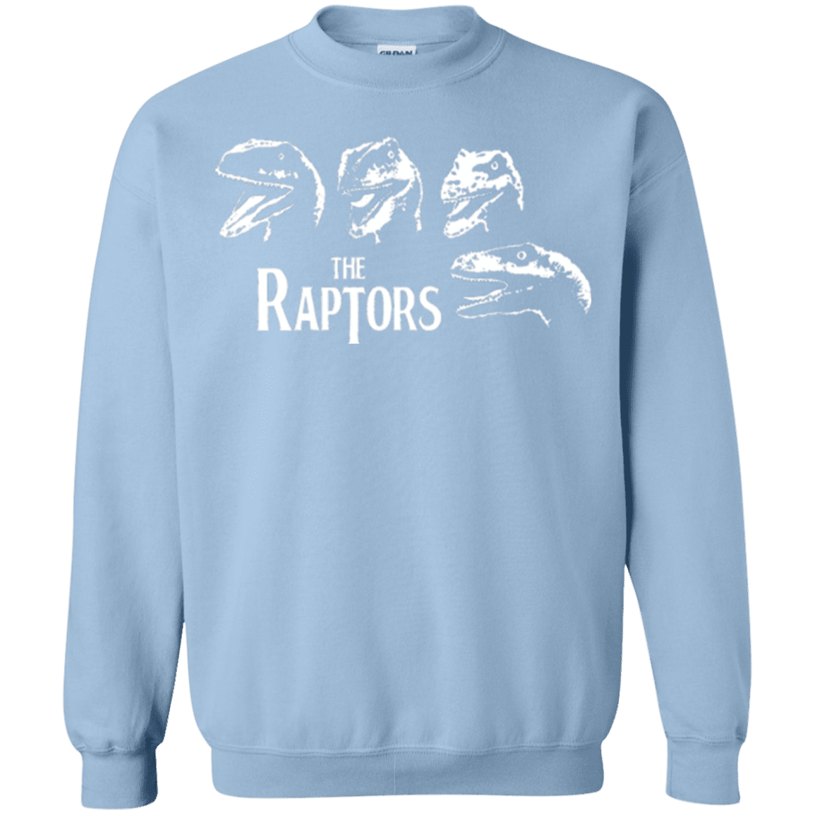 Sweatshirts Light Blue / Small The Raptors Crewneck Sweatshirt