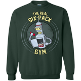 Sweatshirts Forest Green / Small The Real Six Pack Crewneck Sweatshirt