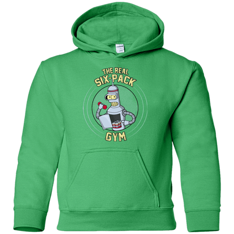 Sweatshirts Irish Green / YS The Real Six Pack Youth Hoodie