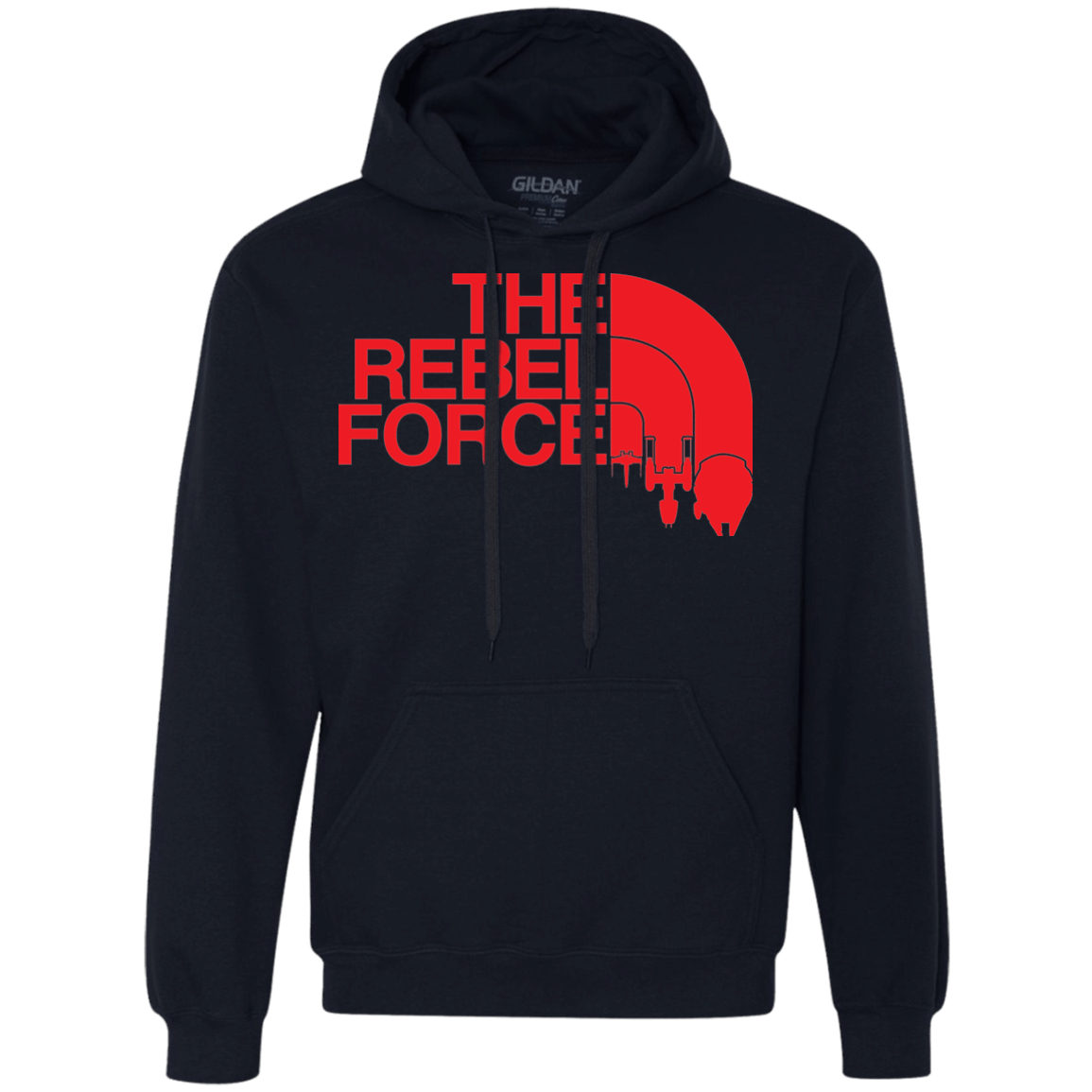 Sweatshirts Navy / Small The Rebel Force 2 Premium Fleece Hoodie