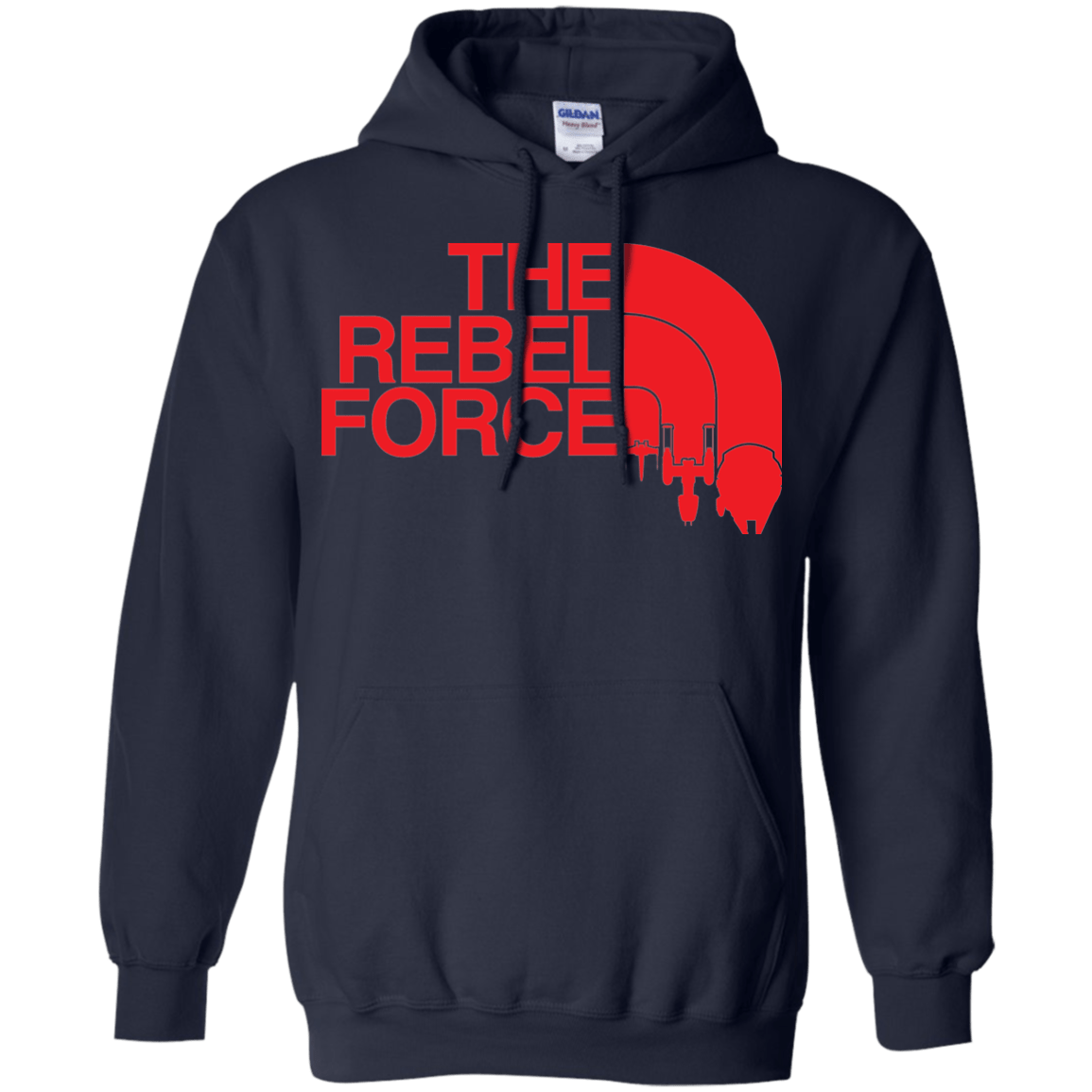 Sweatshirts Navy / Small The Rebel Force 2 Pullover Hoodie