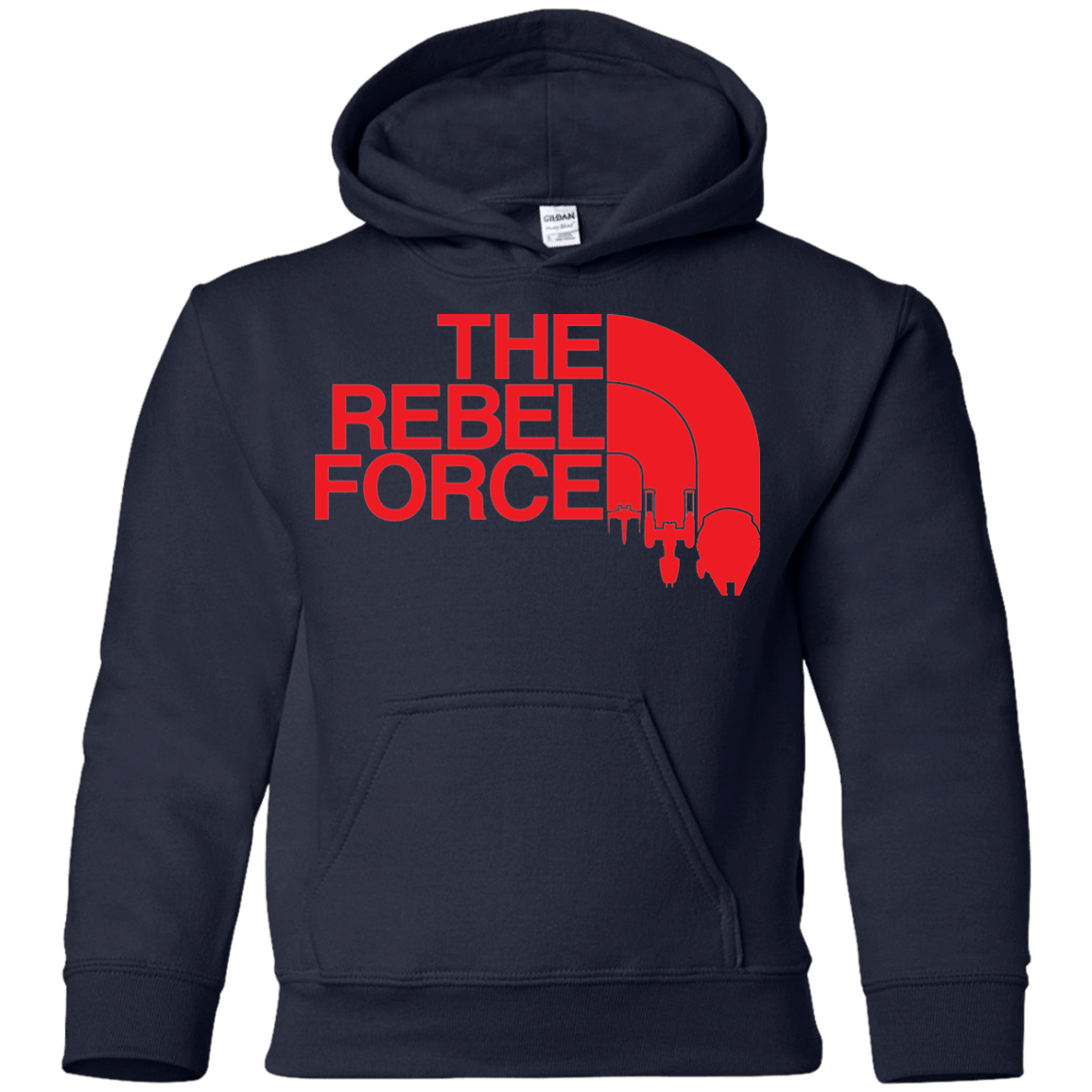 Sweatshirts Navy / YS The Rebel Force 2 Youth Hoodie