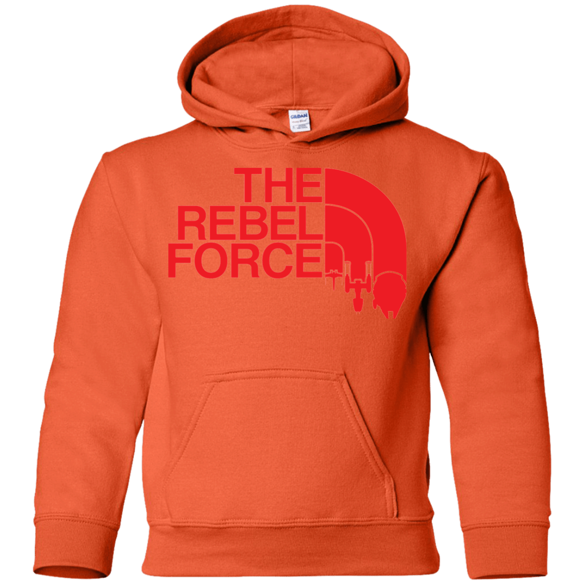 Sweatshirts Orange / YS The Rebel Force 2 Youth Hoodie