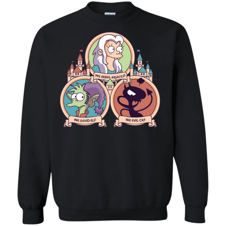 Sweatshirts Black / S The Rebel, the Good and Evil Cat Crewneck Sweatshirt