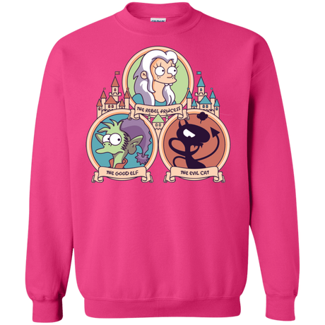 Sweatshirts Heliconia / S The Rebel, the Good and Evil Cat Crewneck Sweatshirt