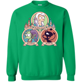 Sweatshirts Irish Green / S The Rebel, the Good and Evil Cat Crewneck Sweatshirt