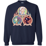 Sweatshirts Navy / S The Rebel, the Good and Evil Cat Crewneck Sweatshirt