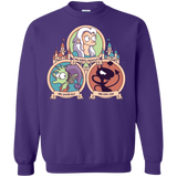 Sweatshirts Purple / S The Rebel, the Good and Evil Cat Crewneck Sweatshirt