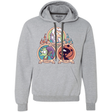 Sweatshirts Sport Grey / S The Rebel, the Good and Evil Cat Premium Fleece Hoodie