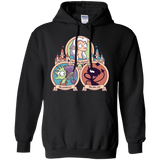 Sweatshirts Black / S The Rebel, the Good and Evil Cat Pullover Hoodie