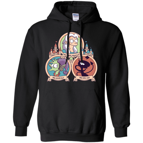 Sweatshirts Black / S The Rebel, the Good and Evil Cat Pullover Hoodie