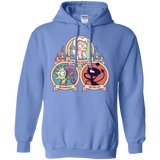 Sweatshirts Carolina Blue / S The Rebel, the Good and Evil Cat Pullover Hoodie