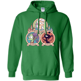 Sweatshirts Irish Green / S The Rebel, the Good and Evil Cat Pullover Hoodie