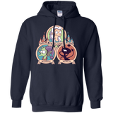 Sweatshirts Navy / S The Rebel, the Good and Evil Cat Pullover Hoodie