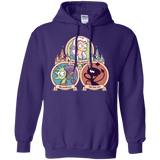 Sweatshirts Purple / S The Rebel, the Good and Evil Cat Pullover Hoodie