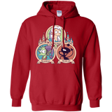 Sweatshirts Red / S The Rebel, the Good and Evil Cat Pullover Hoodie