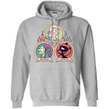 Sweatshirts Sport Grey / S The Rebel, the Good and Evil Cat Pullover Hoodie