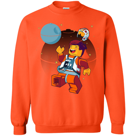 Sweatshirts Orange / Small The Rebellion Is Awesome Crewneck Sweatshirt
