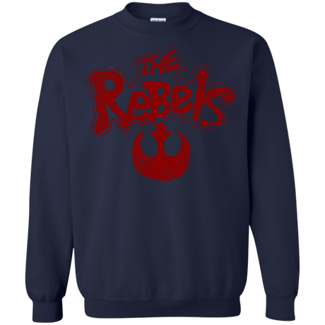 Sweatshirts Navy / Small The Rebels (1) Crewneck Sweatshirt