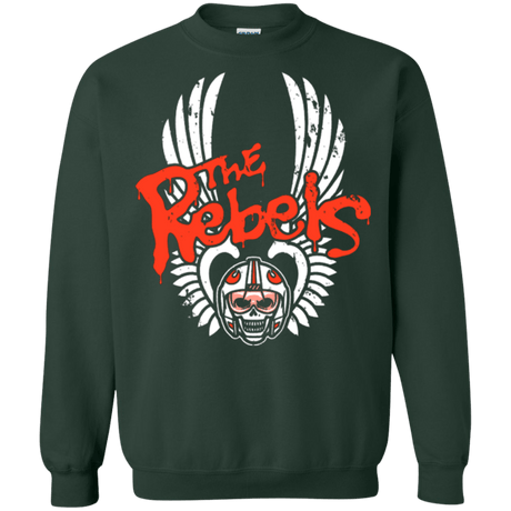 Sweatshirts Forest Green / Small THE REBELS Crewneck Sweatshirt