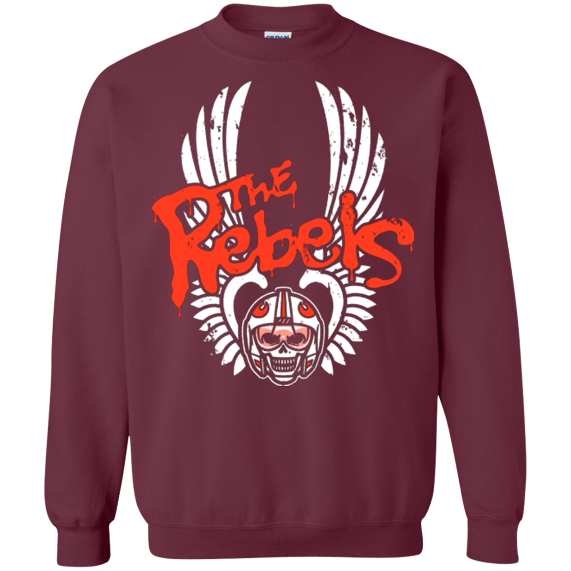 Sweatshirts Maroon / Small THE REBELS Crewneck Sweatshirt