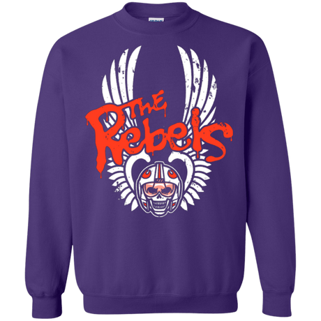 Sweatshirts Purple / Small THE REBELS Crewneck Sweatshirt