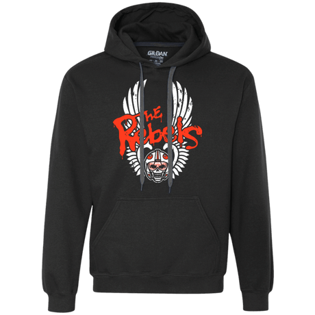 Sweatshirts Black / Small THE REBELS Premium Fleece Hoodie