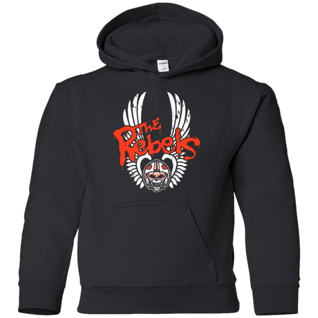 Sweatshirts Black / YS THE REBELS Youth Hoodie