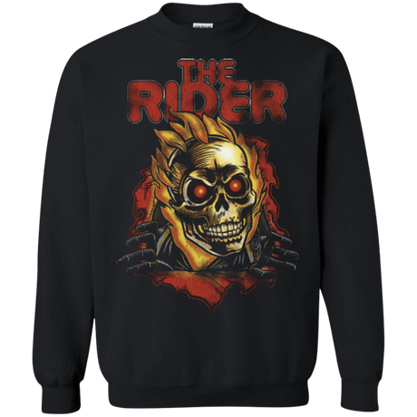 Sweatshirts Black / Small THE RIDER Crewneck Sweatshirt