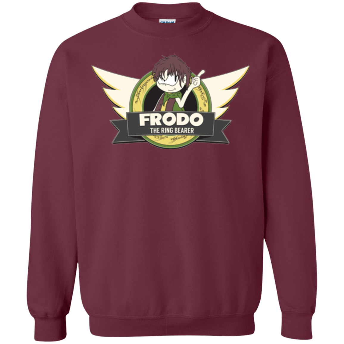 Sweatshirts Maroon / Small The Ring Bearer Crewneck Sweatshirt